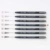 Pentel Point Liner Set mit wasserbasiertem Stift, 0,3 mm, Schwarz, 3 Stück, S20P-3AD3H