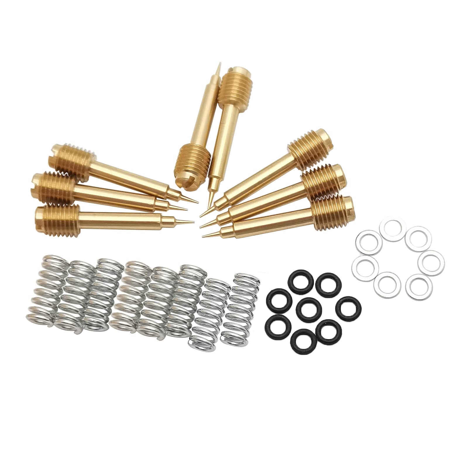 

8 ШТ 6*0.75ММ Винт для регулировки смеси XLH883 ZZR250 Zephyr 400 EX400(Тип резюме) Карбюратор