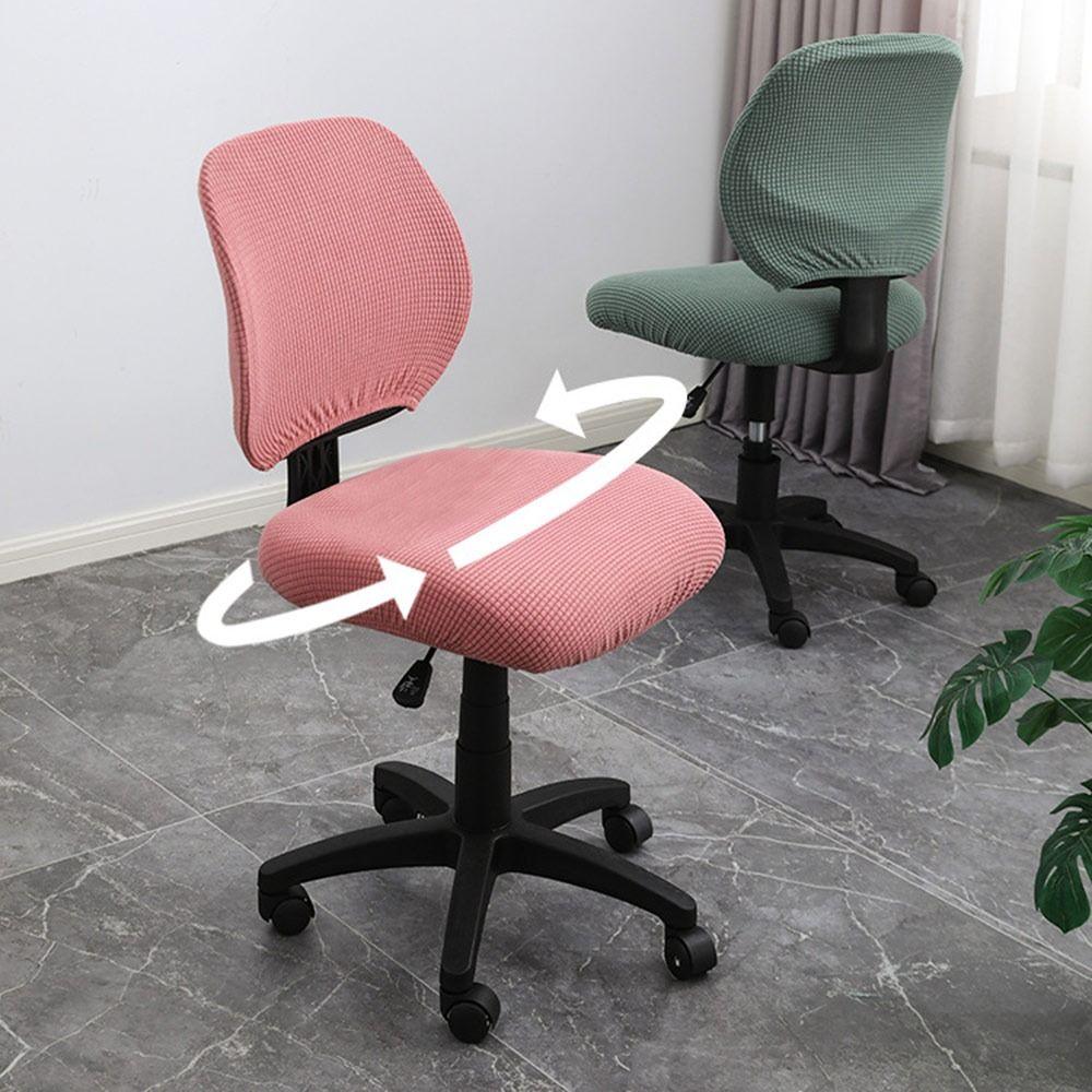 Elastic Split Office Chair Cover Anti-dirty Lift Rotating Chair Cover  for Home&Office