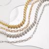 Women European Jewelry Fashion Trend Design Hot Girl Ball Chain Layered Necklace Bracelet Set