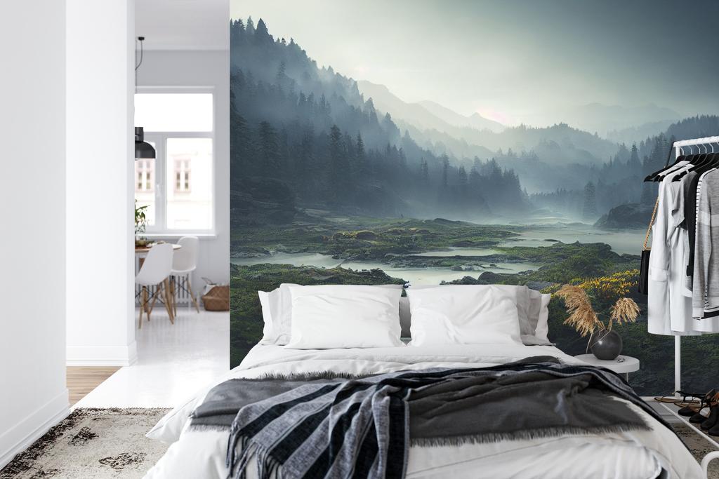 Photomural Breathtaking Landscape 4K Background Non-Woven 368x280
