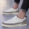 Fashion New Trend Walking Shoes Italian Breathable Leisure Men Sneakers Non-slip Men Casual Footwear Luxury Brand Male Vulcanized Shoes