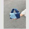 Denim Spliced Crossbody Bag for Girls Fashion Versatile Casual Shoulder Bag Advanced Commuter New Handbag