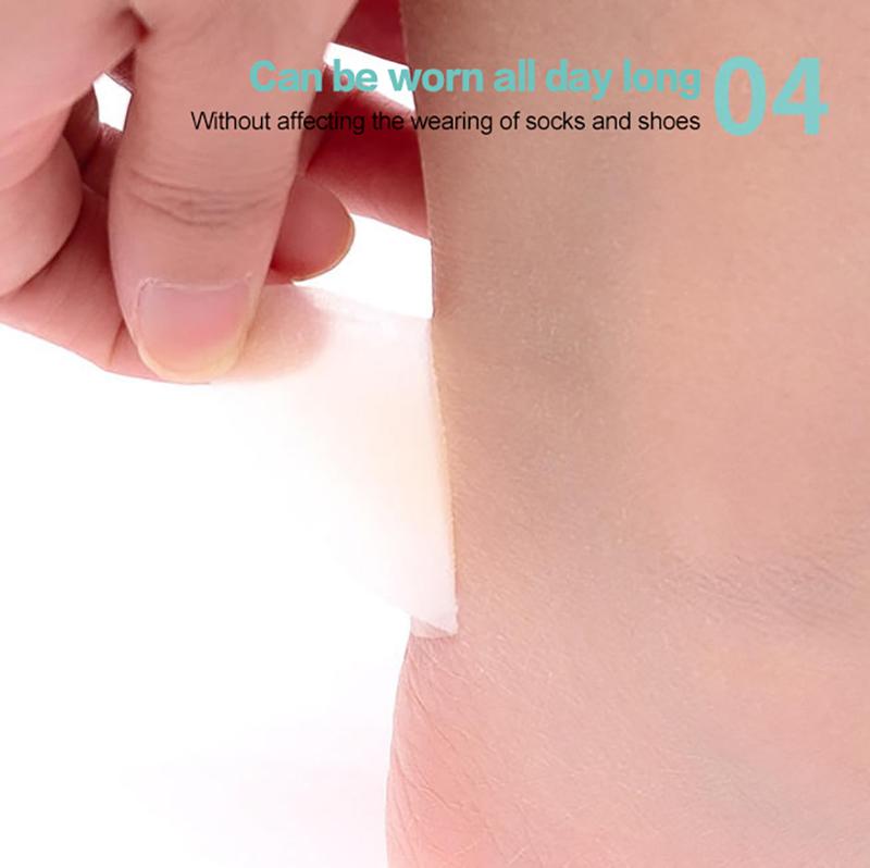 20Pcs Blister Plasters Invisible Hydrocolloid Gel Blister Bandages Blister Cushion Pad For Heel Foot Toe And Guard Skin