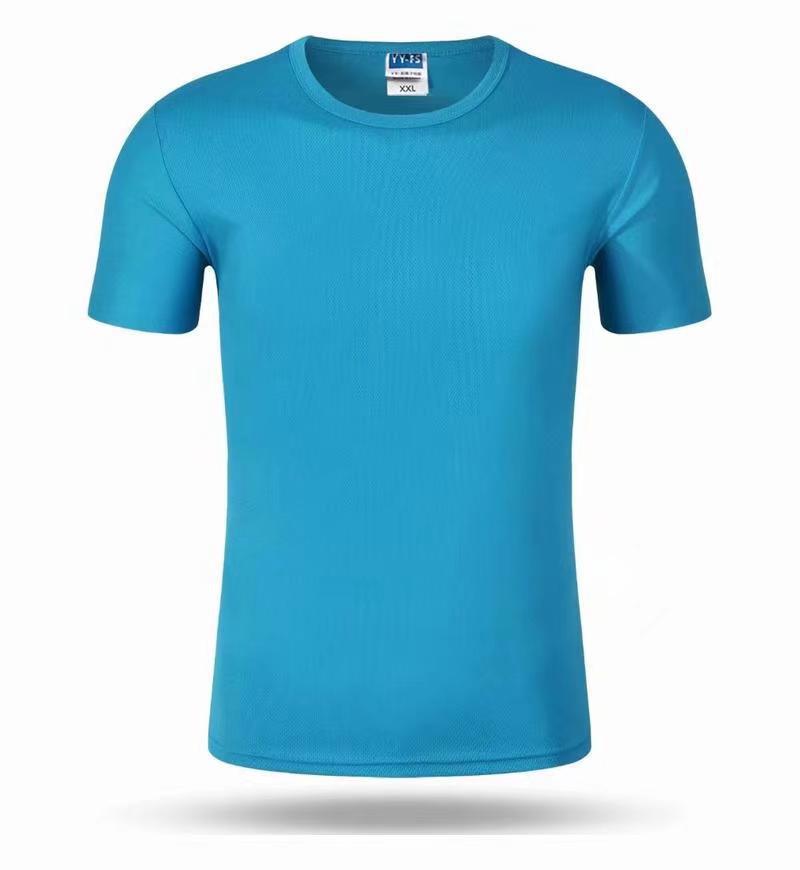 Custom Logo Quick-Dry Cotton T-Shirt for Group & Class Uniforms - Short Sleeve for DIY Cultural Activities & Advertising