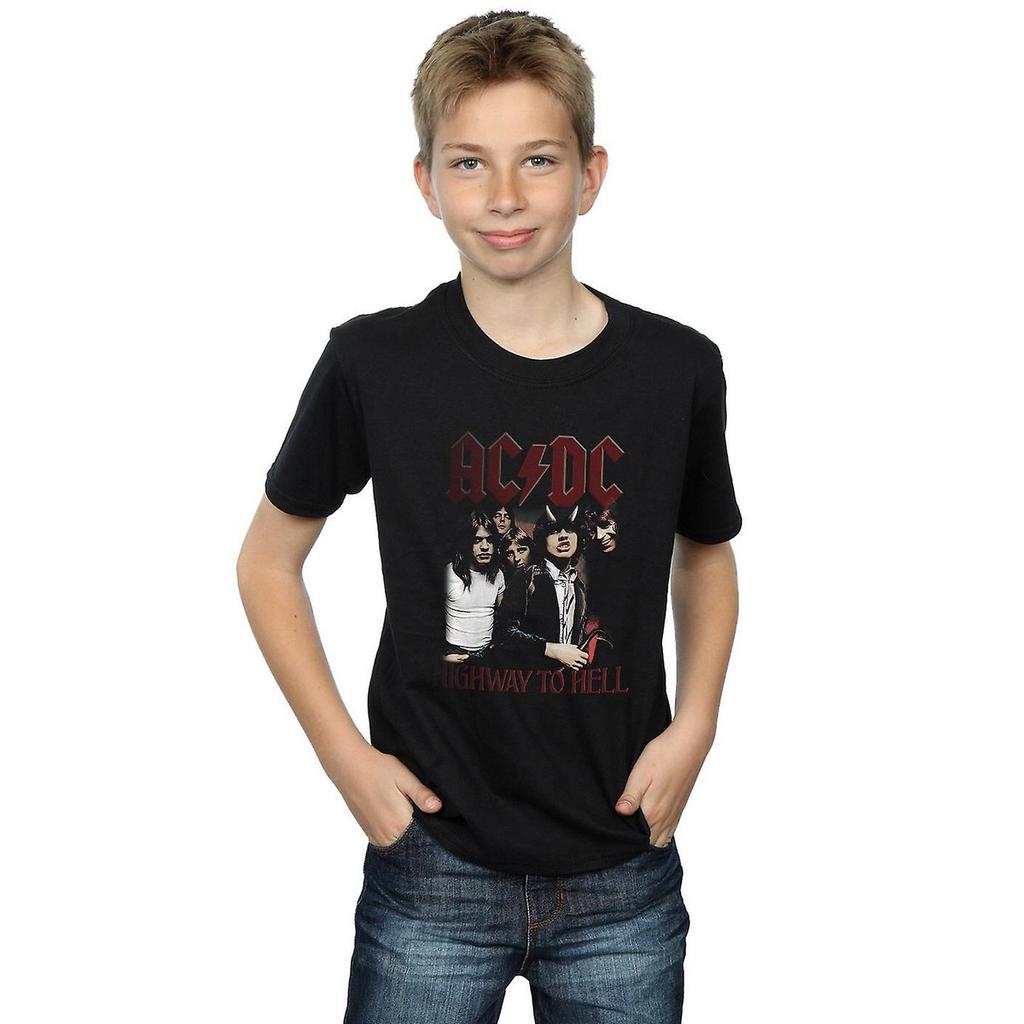 AC/DC Boys Highway To Hell Cotton T-Shirt
