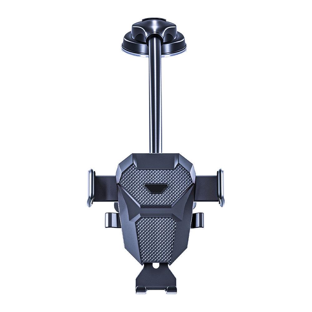 Telescopic Automatic Locking Car Phone Holder with Suction Cup & Air Vent Mount