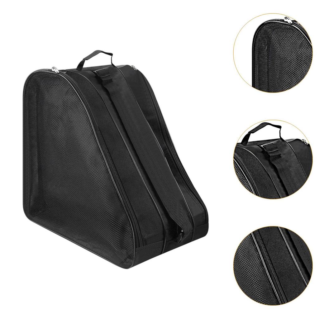 Roller Skate Bag Ice Skate Bag Multipurpose Accessories with Handle Organizer