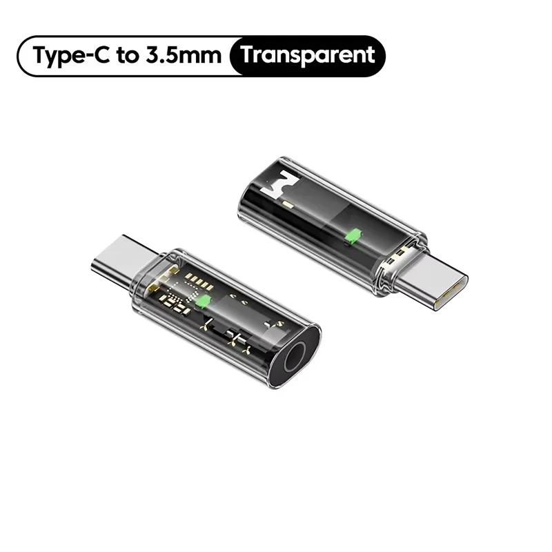 

Type-C to 3.5 mm Jack Audio Adapter 3.5mm Aux Adapter TypeC Earphone Converter For Iphone15