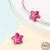 925 Silver Romantic Princess Pink Dress Lipstick Dancing Shoes Charm Beads For 3MM 925 Original Bracelet Jewelry