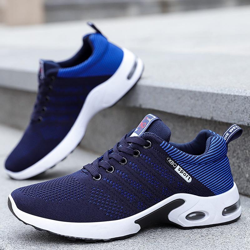 2025 New Sneakers Men Lace Up Running Shoes Lightweight Sneakers Casual Sports Shoes for Men Mesh Breathable Outdoor Mens Shoes
