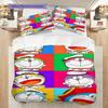 Doraemon Adventure Begins Threepiece Set 1 Duvet Cover 2 Pillowcase Without Core Bedding Set Soft And Comfortable Duvet Cover And Pillowcase