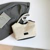 Fashion summer weaving beautiful simple casual portable shoulder armpit bag versatile large capacity students commute to class