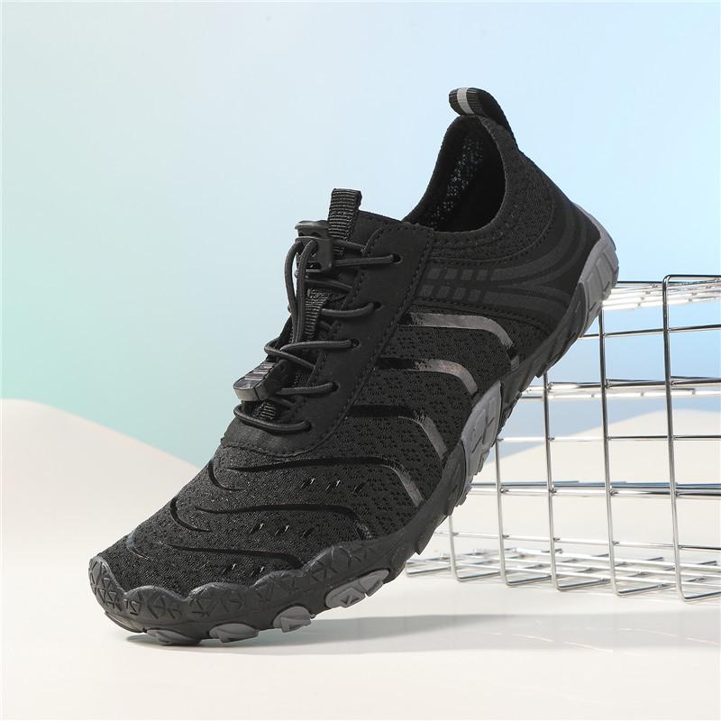 Unisex Quick-Dry Breathable Non-Slip Wading Shoes for Beach, Outdoor, and Swimming - Five-Finger Design