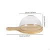 Glass Smoker Smoke Infuser Cover Lid Cocktails Drinks Foods Transparent Smoking Dome