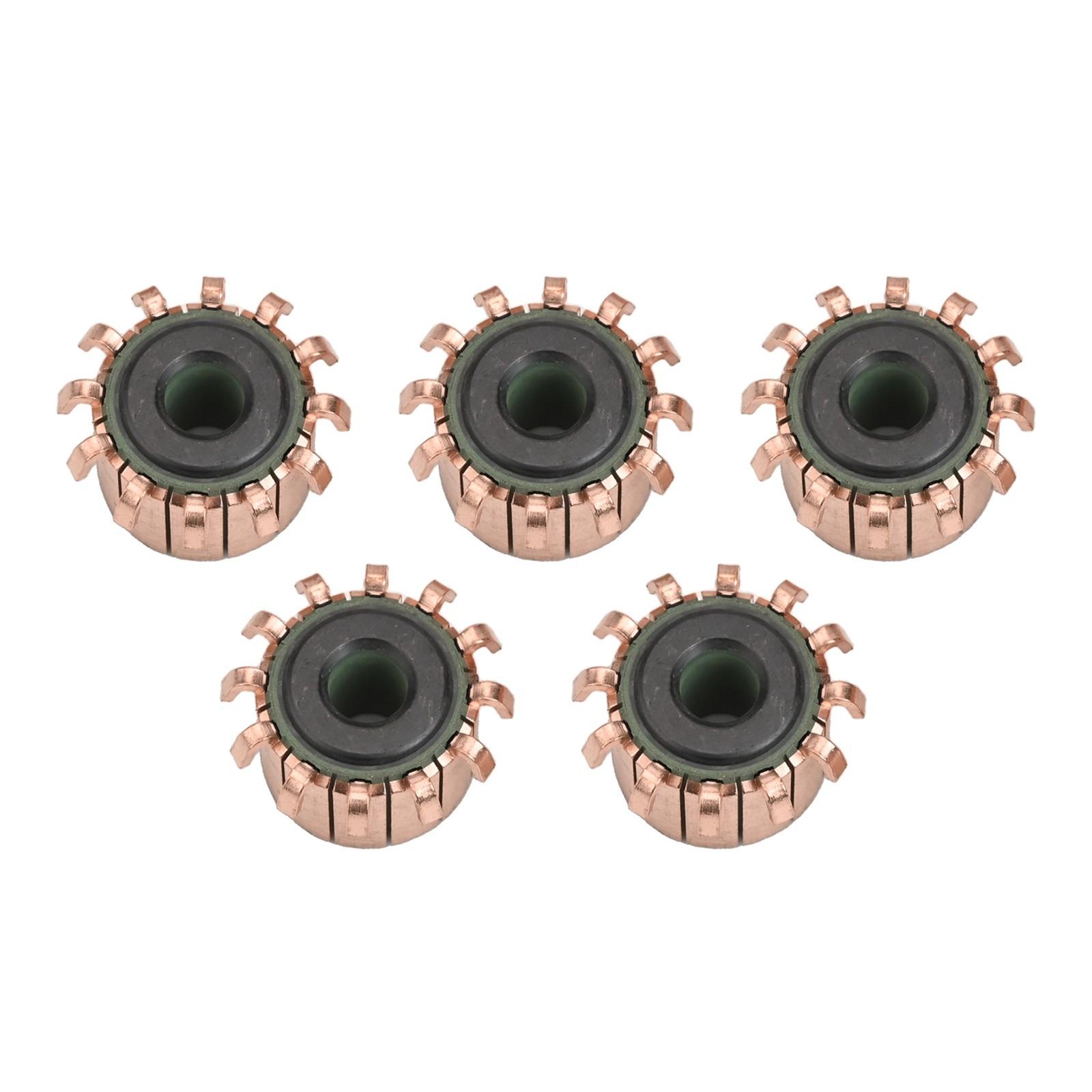 

Teeth Copper Hook Type Electrical Motor Commutator 5pcs