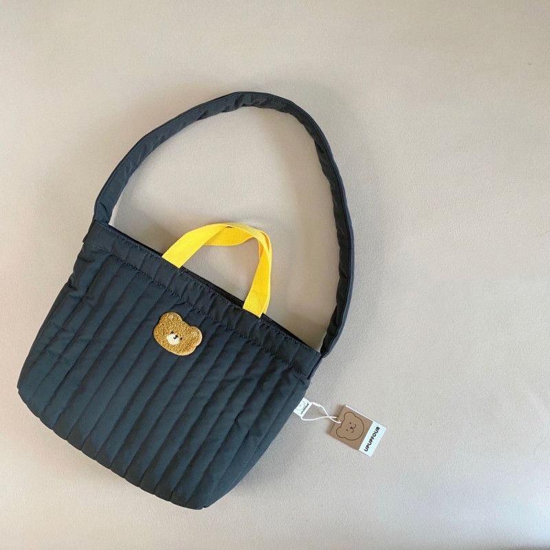 Large Capacity Multi-Function Baby Diaper Maternity Bag Portable Cute Cartoon Bags Nylon Mom Travel Tote With Pendant Koreanbear