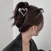 High-End Heart Ponytail Claw Clip for Women – Anti-Collapse Hair Accessory