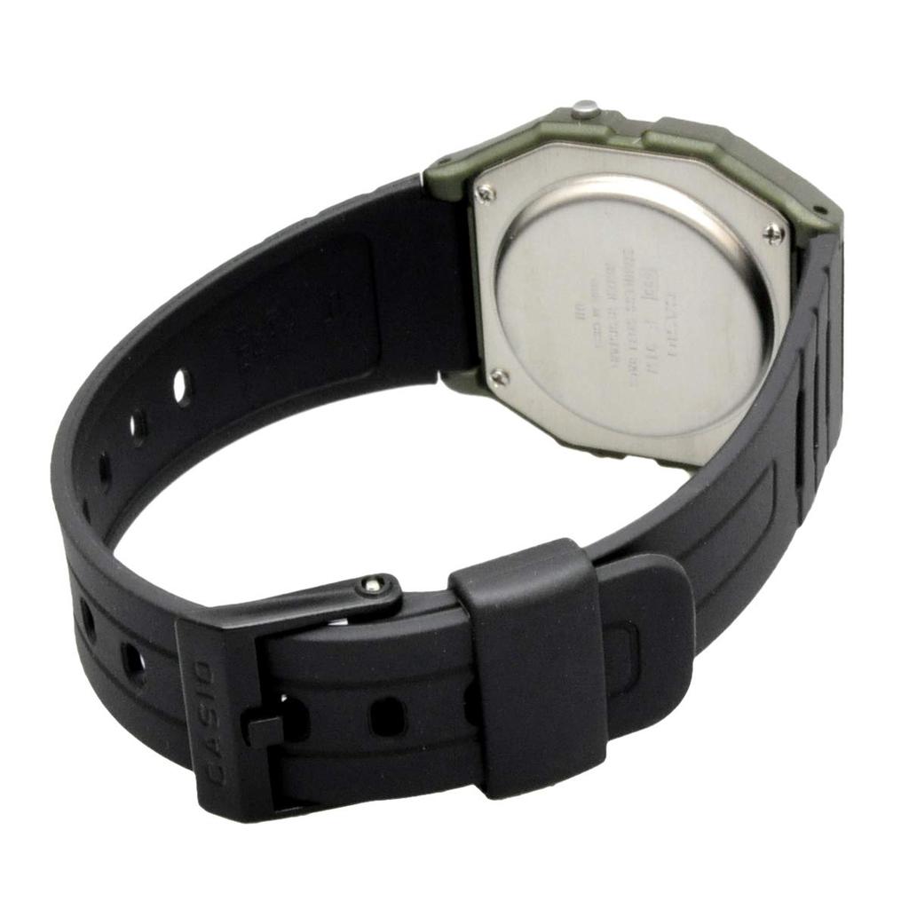 Casio Unisex Quartz Metallic Green F-91WM-3A Watch, (Used)