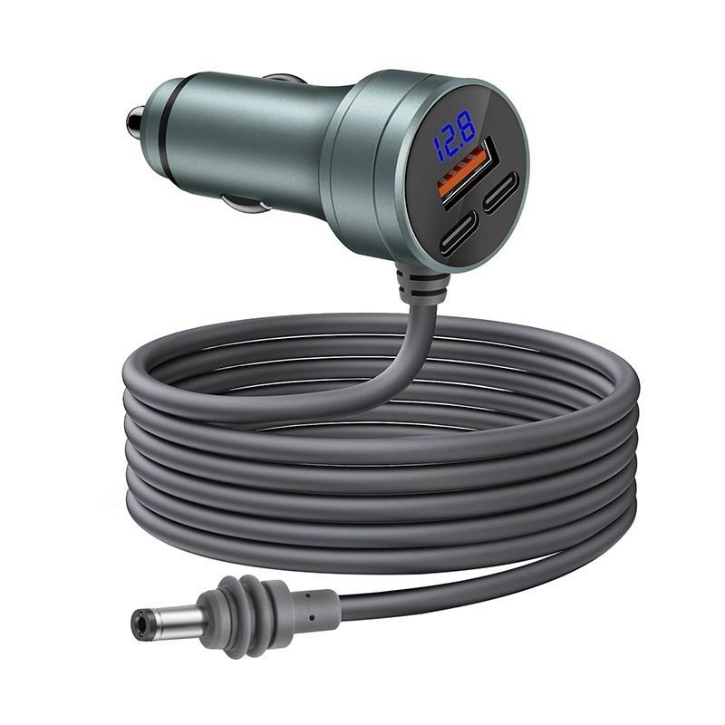 Starlink Mini Gen 4 QC 3.0 PD 20W Schnellladegerät DC 5,5mm Stromkabel für Auto Autoladegerät mit 5521 DC Stromkabel