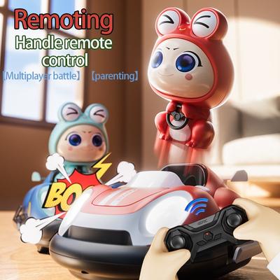 Y7 2.4G Remote Control Car Opponent Intelligent Battle Bumper Car Parent Child Games Children Toy for Children Boy Birthday Gift