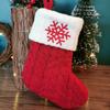 Socks 2022 Christmas Decorations Christmas Stocking Xmas Socks High Capacity Red