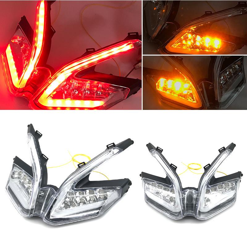 Compatible Daytime Running Lights, Turn Signals, and Brake/Tail Lights for DUCATI 899, 959, 1199, 1299 Panigale.