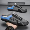 Fashion Summer 2024 Half Slippers for Men Trendy Men's Flat Bottom Casual Shoes Soft Sole Support Shoes Men's Sneakers Zapatos De Hombre
