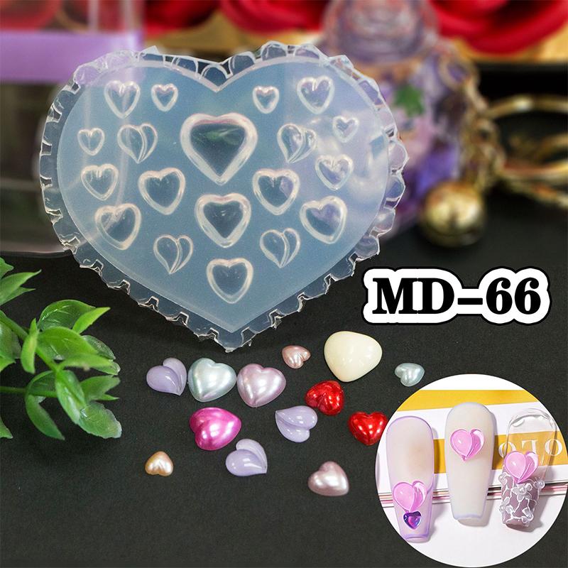 1 ks Silikonová forma na nehtové umění Stuha Mašle Tvar dárku 3D Šablony Šablony DIY Šperky Kawaii Doplňky Manikúra Dekorace Potřeby