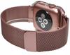 Apple Watch Metal Bracelet Strap Case Protection 44mm Rose Gold