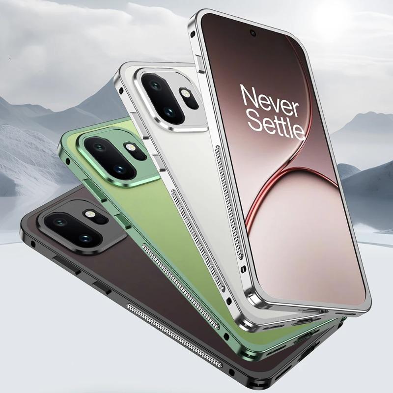 For OnePlus 15T Detachable Metal Camera Protect Ultra-Thin Case For OnePlus 15T 1+15T Metal Frame Shockproof Cover Bumper