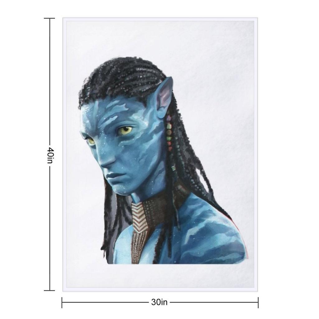 Neteyam Decke lustiges Geschenk Weichste Mittwoch Cosplay Anime Decken