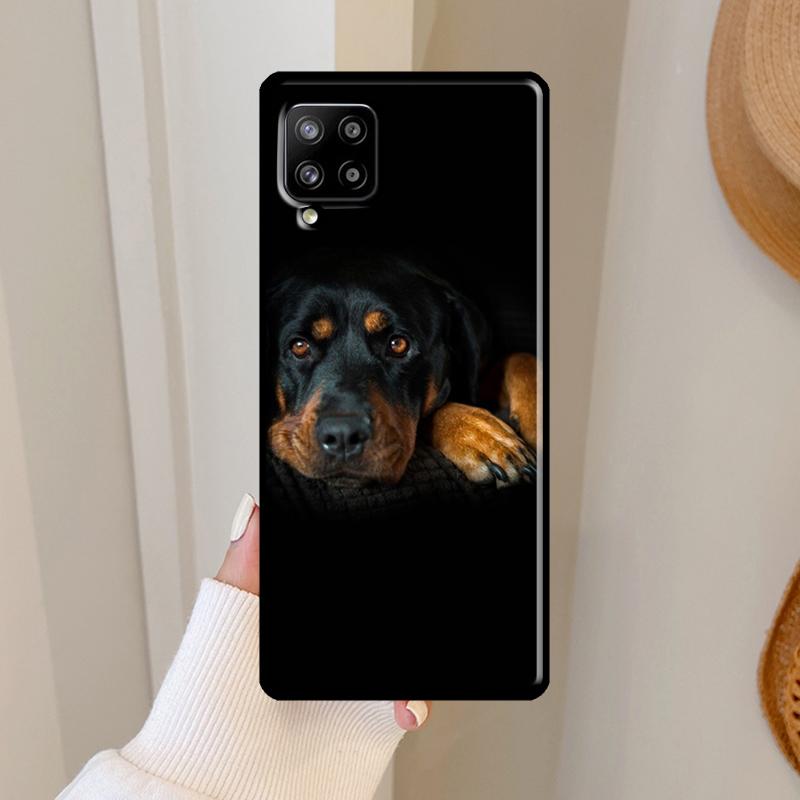 Rottweiler Dog Case For Samsung Galaxy A16 A56 A36 A26 A25 A54 A34 A14 A52 A32 A12 A13 A33 A53 A15 A35 A55