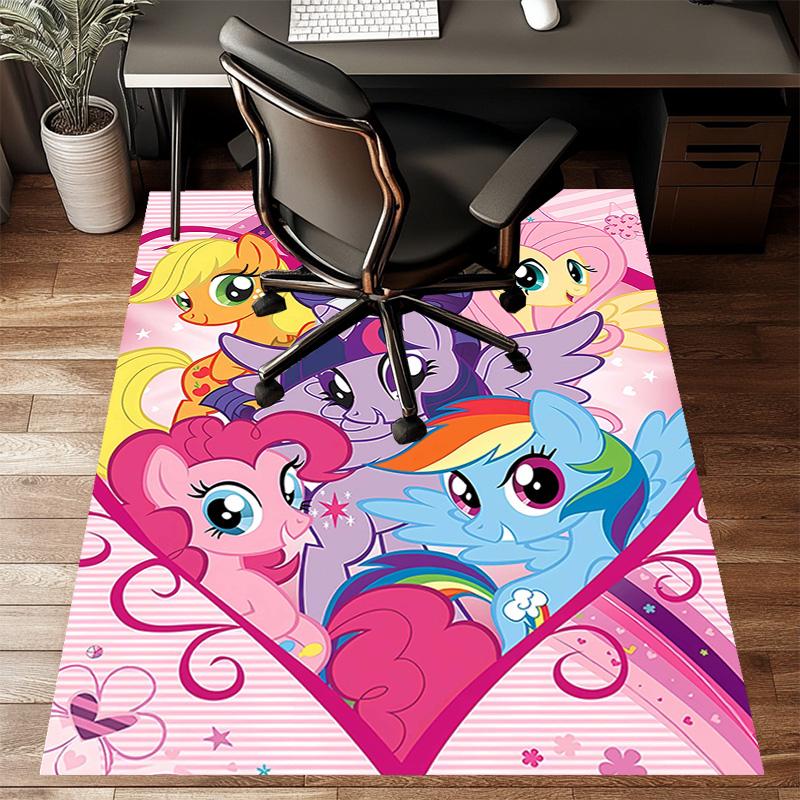 1pc My Little Pony3 Design Printed Area Rug Carpet for Bedroom Living Room Home Decor Rugs Mat Non Slip Mat Rug for Bedside