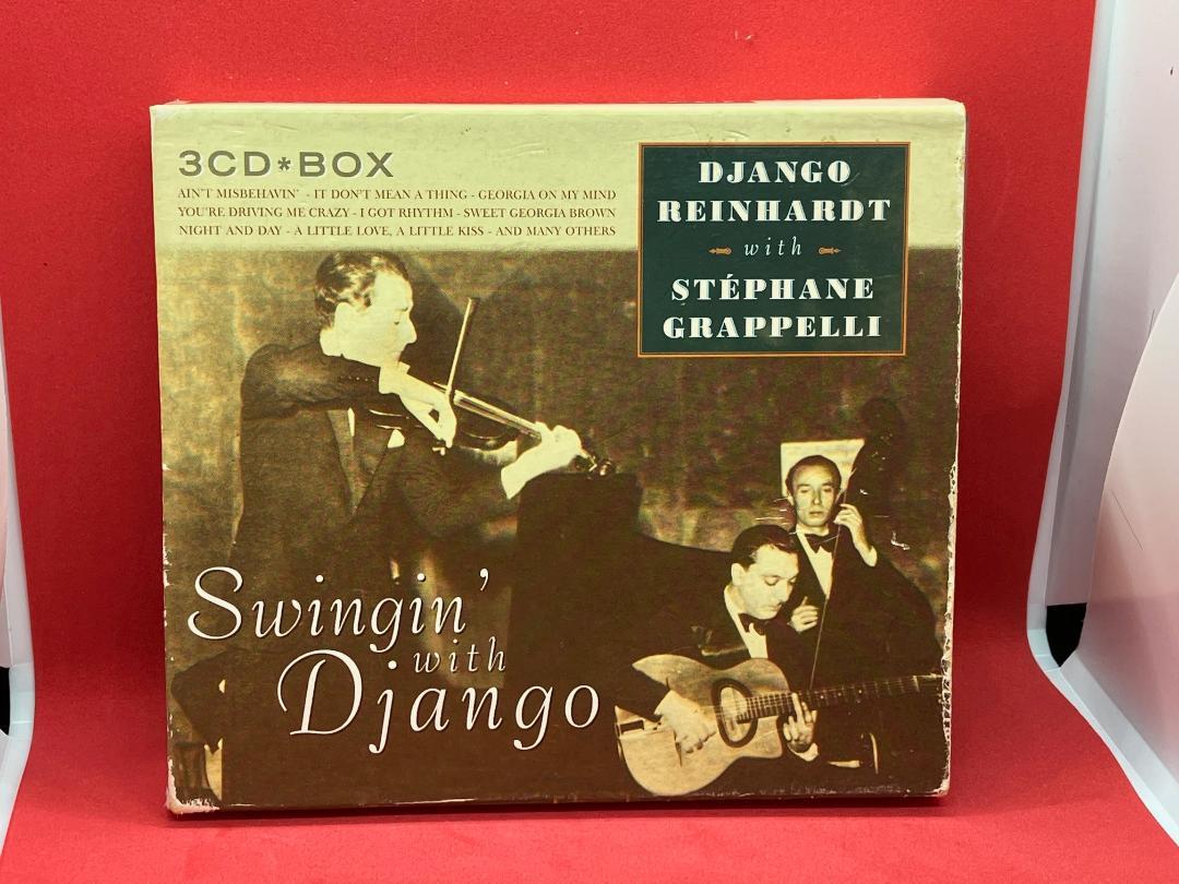 

[USED] 3CD BOX SWINGIN WITH DJANGO Django Grappelli