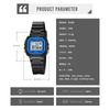 SKMEI 2326 Orologi da Polso Digitali Casual Impermeabili 5Bar Conto alla Rovescia Sveglia Femminile Data Automatica Sport Freschezza Orologio Donna Crono