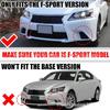 Lexus GS350/GS450h F Sport Front Bumper Splitter (2013-2015)
