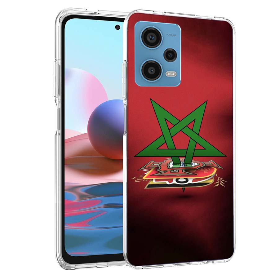 Morocco Flag Phone Case For Xiaomi Poco X7 X5 X6 F6 Pro F7 Ultra M5S X3 M6 M5 X4 F4 GT Mi F5 F3 M3 TPU Soft Cover Capa Cute Fund