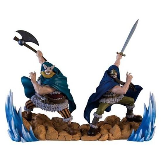 One Piece Senkou Zekkei Brogy Dorry Figure Set