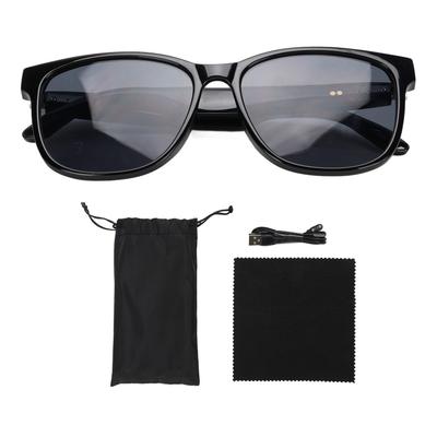 KI-Übersetzungsbrille, Bluetooth, Echtzeit, 100 Sprachen, intelligente Übersetzerbrille mit eingebautem Mikrofon