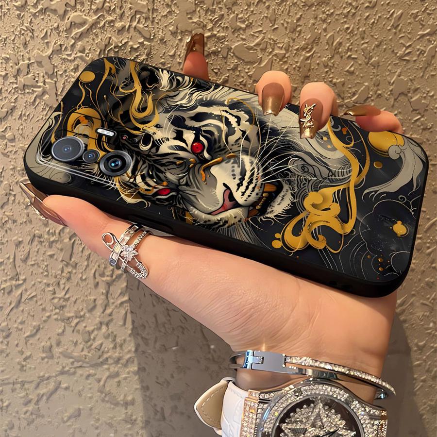 Funda Phone Cover Case for Xiaomi Mi 11 11T 13 Lite 14 12X 10T 12 12T Pro Cool Tiger Lion