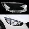 Car Headlight Cover Compsatible for Mazda CX-5 2013 2014 2015 2016. Car Front Headlight Cover Auto Headlamp Lampshade Lampcover Head Lamp Light Glass