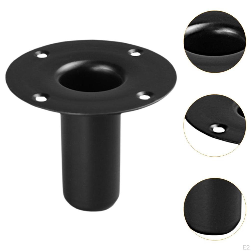 2Pcs Speaker Stand Mount Plate Bracket Rack Professional Bottom Base for
