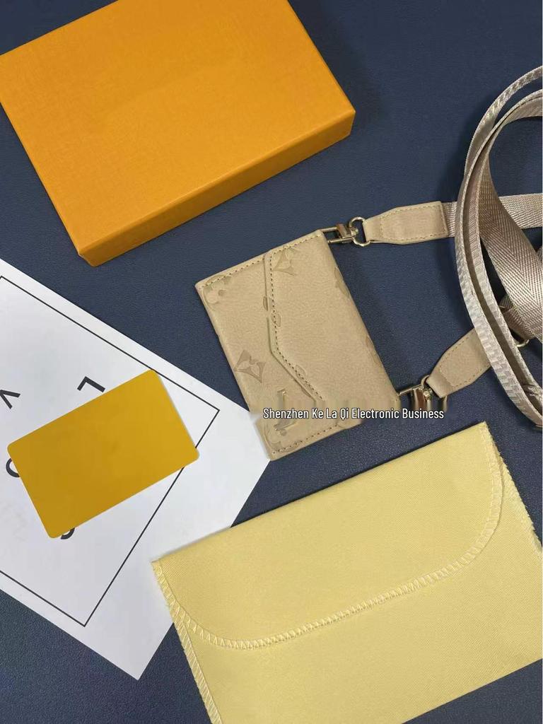 Stilvolle High-End Luxus Münzbörse & Kartenhalter mit Links-Rechts Klappendesign