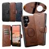 Flip Wallet Case Leather Case Magnetic Phone Cover Bumper For For Samsung Galaxy S25 Ultra S24 S23 S22 Cards Pocket