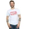 Marvel Mens Logo Wash Care T-Shirt