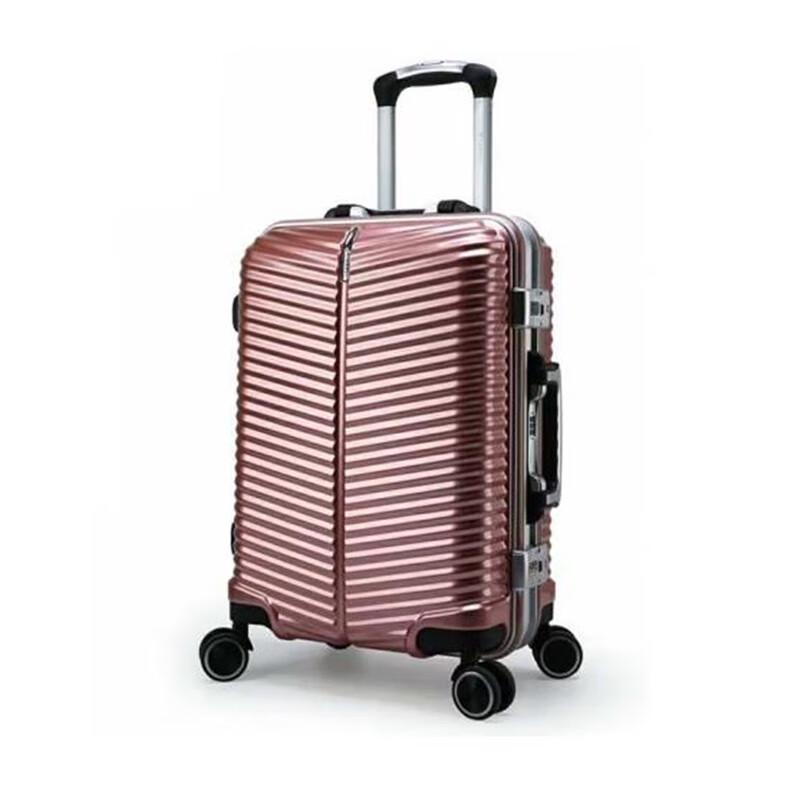 Makizaza Fashion Aluminum Frame Travel Suitcase 20 inch