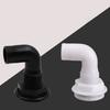 90° Boat Hose Pipe Elbow Bilge Pump Drain Bilge Drain Outlet Check Valve Marine Drainage Outlet Yacht Bilge Drainage Outlet