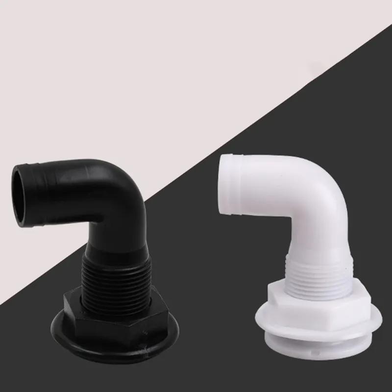 90° Boat Hose Pipe Elbow Bilge Pump Drain Bilge Drain Outlet Check Valve Marine Drainage Outlet Yacht Bilge Drainage Outlet