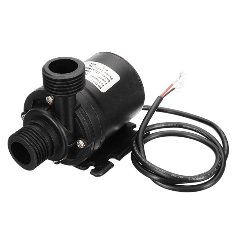 DC12V/24V Tauchpumpe Wasserdicht Tauchpumpe 5,5 M Bürstenloser Motor für Kühlsystem